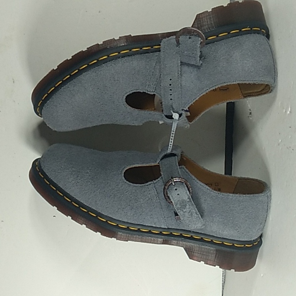 New, Dr. Martens T-Bar Suede Shoes Size 10 Men. - Picture 5 of 8